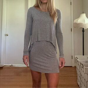 BCBG Grey Dress